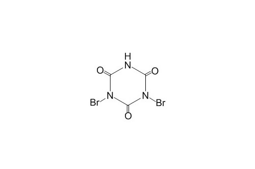 1,3-二溴-1,3,5-三嗪-2,4,6-三酮(圖1)