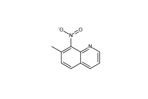 7-甲基-8-硝基喹啉(圖1)