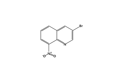 3-溴-8-硝基喹啉(圖1)